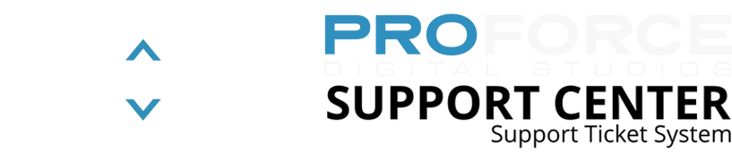 ProForce Digital Studios :: Support Ticket System